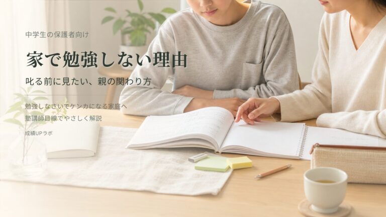 中学生の家庭学習教材おすすめ7選|問題集・通信教育・動画授業を比較のアイキャッチ