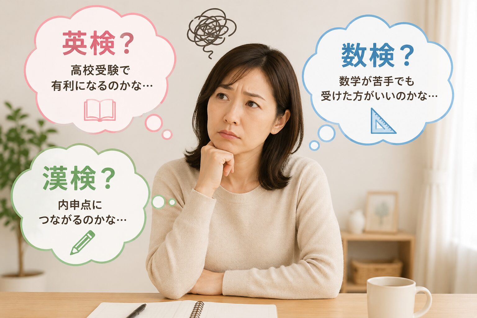 英検・漢検・数検は内申点に関係ある？