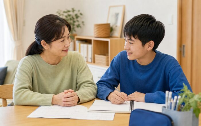勉強しない子どもに怒ってしまう親へ|声かけとルールのアイキャッチ