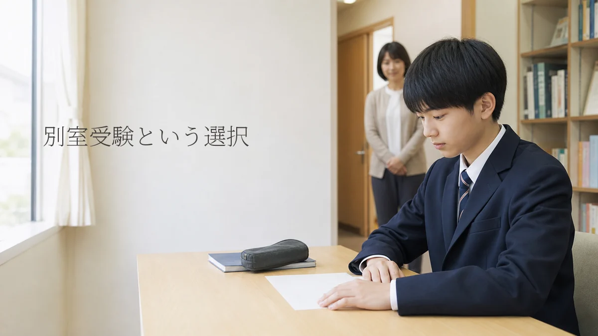 不登校の中学生は定期テストを別室受験できる？成績評価・通知表を解説