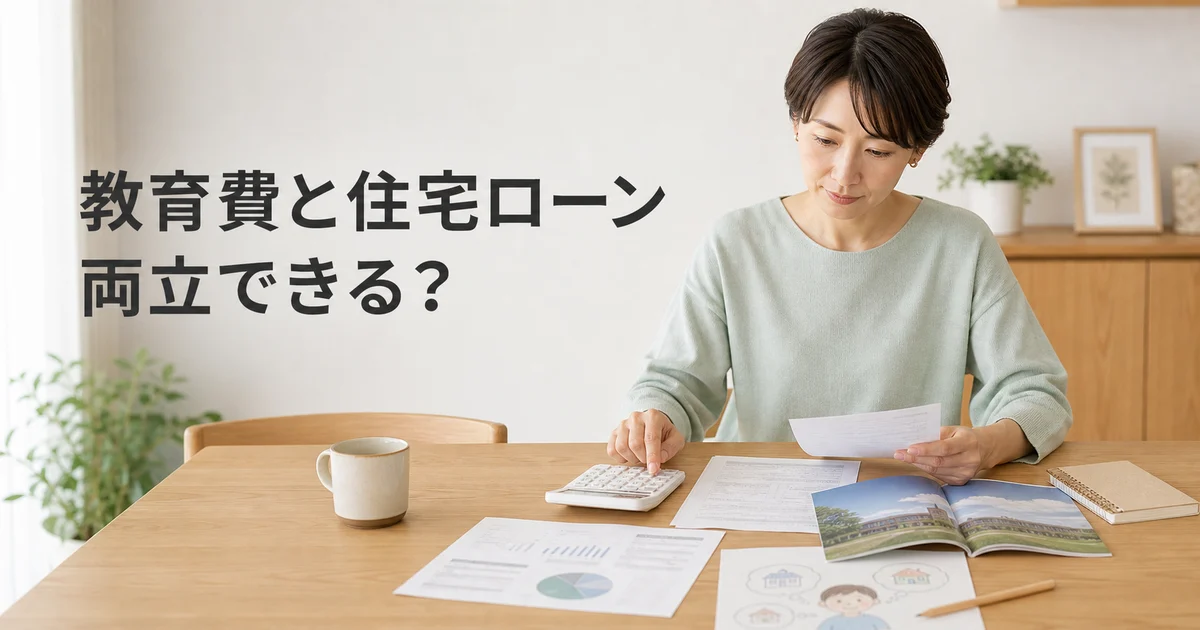 教育費と住宅ローンを両立するには？進学費用に備える家計の見直し方