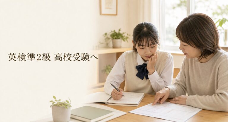 英検準2級は高校受験に使える？のアイキャッチ