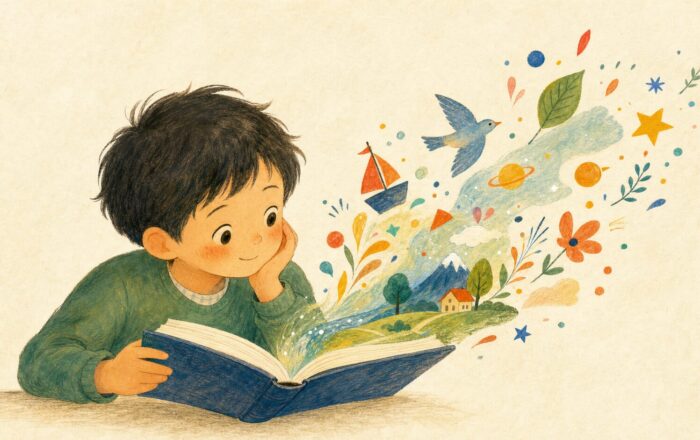 小学生の読書感想文の書き方|低学年・高学年の構成と親の手伝い方のアイキャッチ