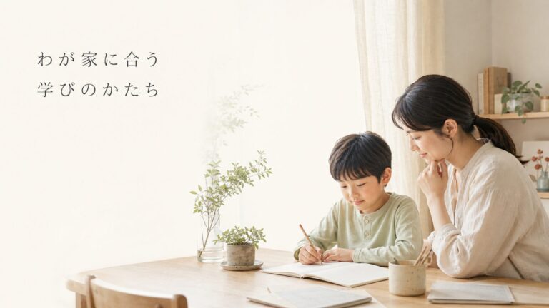 小学生向け通信教育おすすめ比較|学年・悩み・家庭の負担で選ぶ方法のアイキャッチ