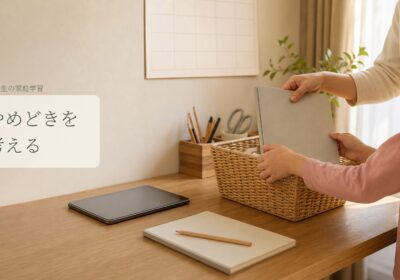 小学生通信教育のやめどき記事のアイキャッチ画像