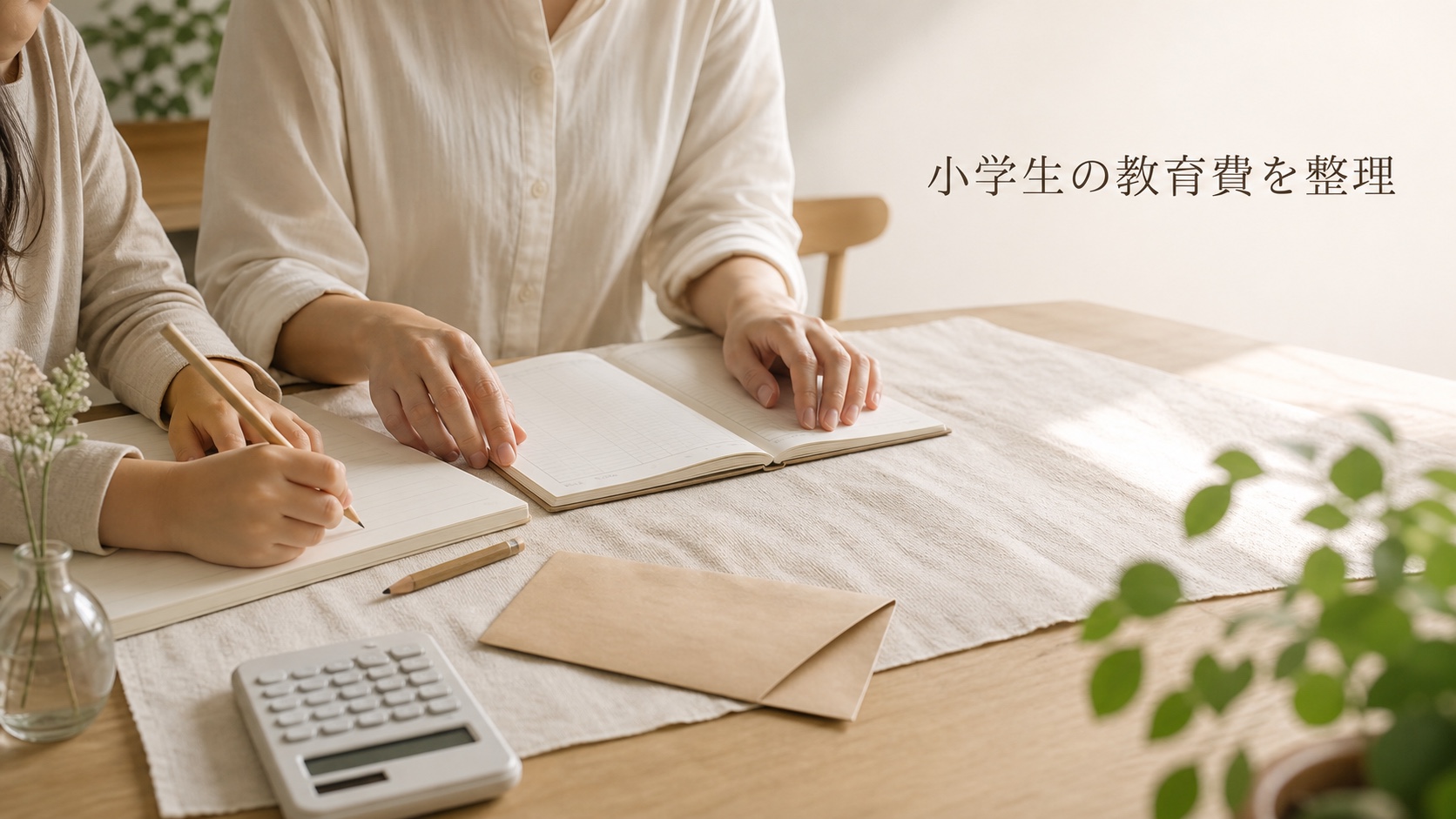 小学生の教育費はいくら?月額と年額の整理