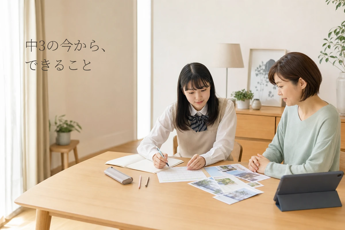 不登校の高校受験ロードマップ