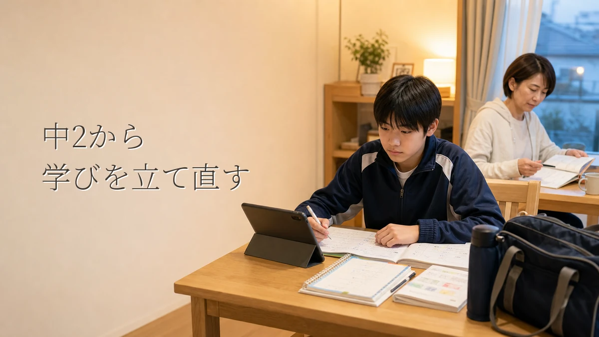 中2の通信教育おすすめ｜中だるみと高校受験準備で選ぶ方法