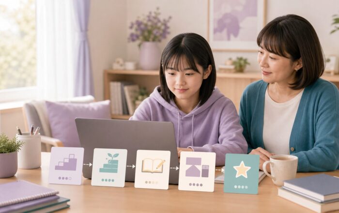 すららの無学年学習イメージ