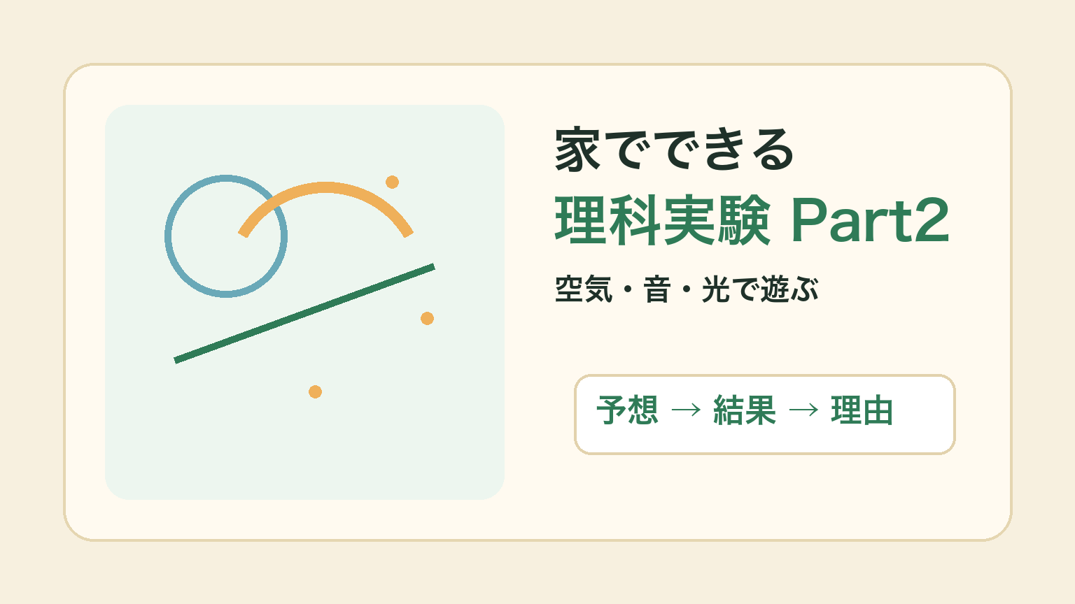 家でできる理科実験パート2｜空気・音・光で遊ぶ小学生向け簡単実験