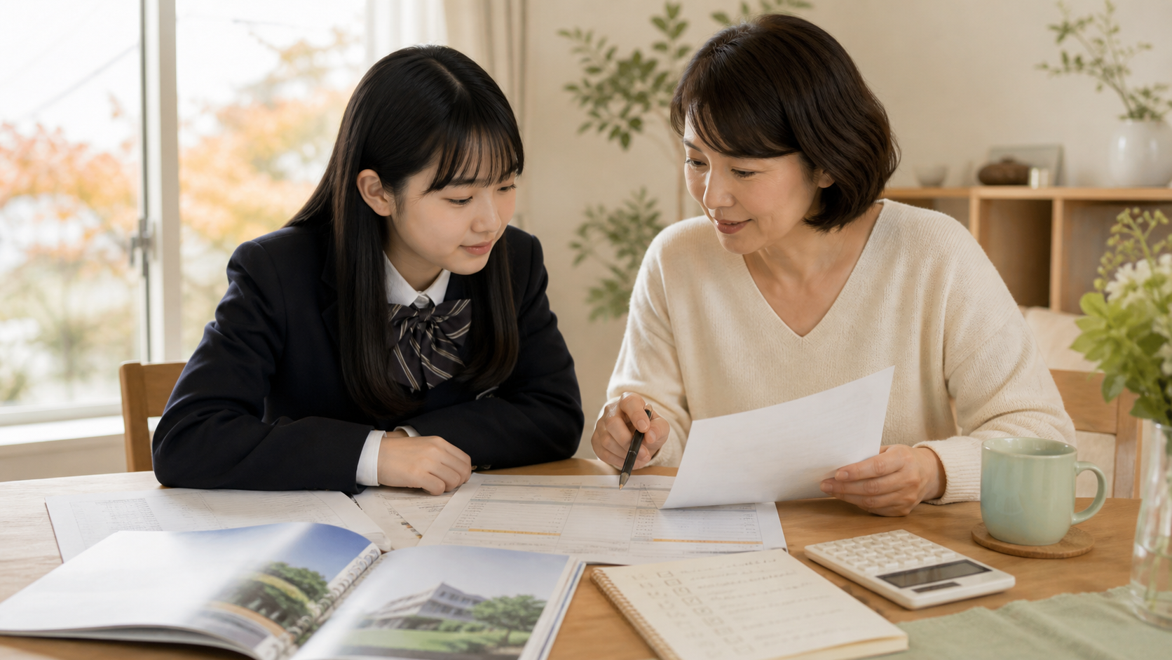 私立高校の学費を確認する