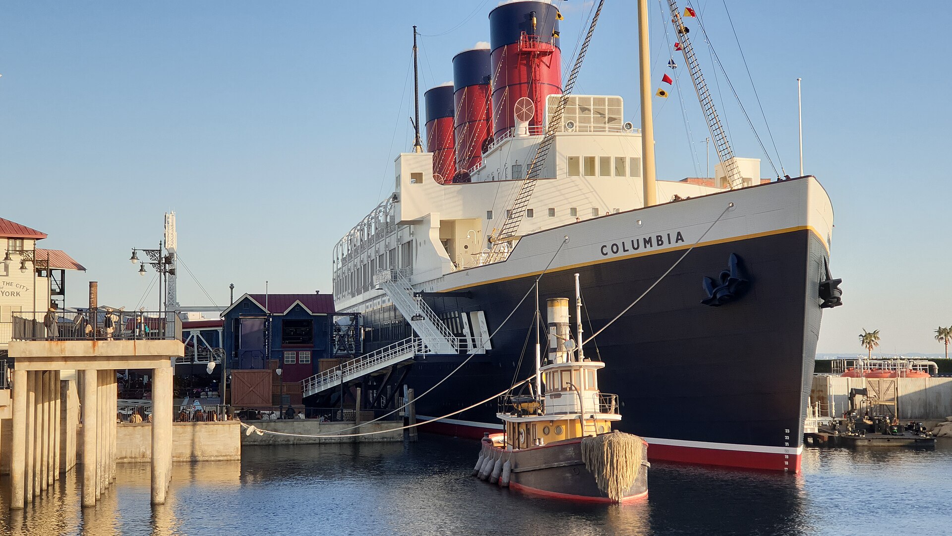 東京ディズニーシーのS.S.コロンビア号